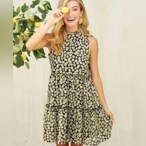 Mud Pie Floral dress ladies medium